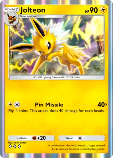 Jolteon Card