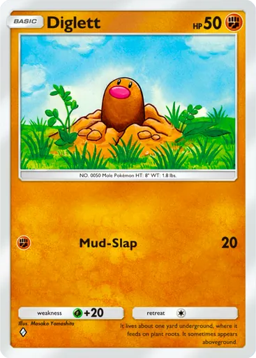 Diglett Card