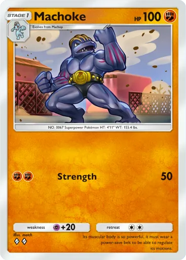 Machoke Card