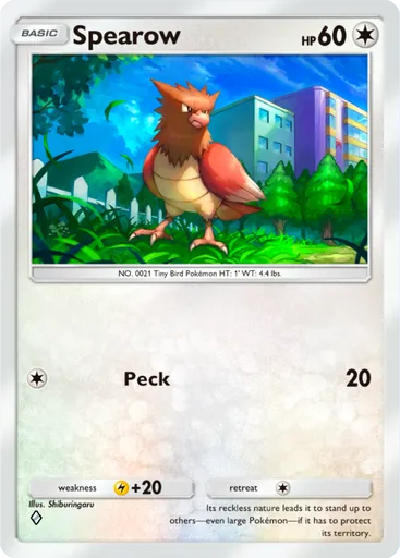 Spearow Card