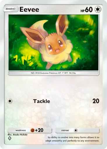 Eevee Card
