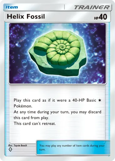 Helix Fossil Card