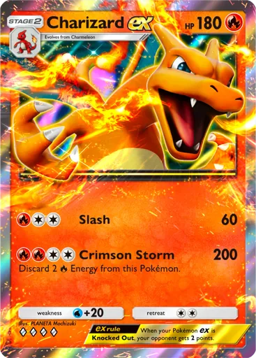 Charizard ex Card