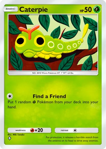 Caterpie Card