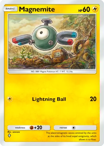 Magnemite Card