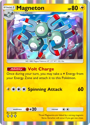 Magneton Card