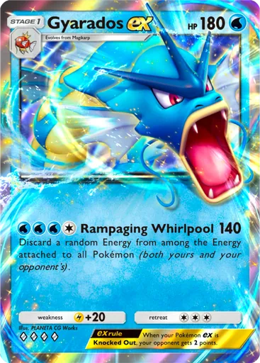 Gyarados ex Card