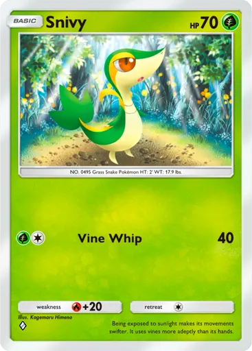 Snivy Card