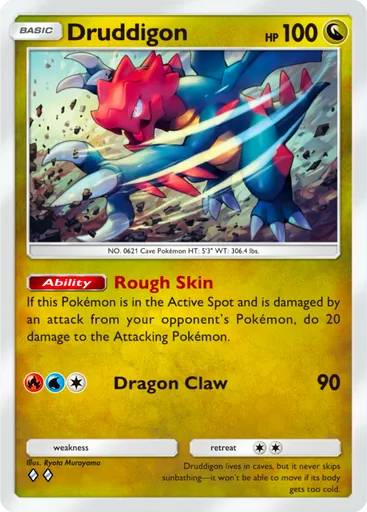 Druddigon Card