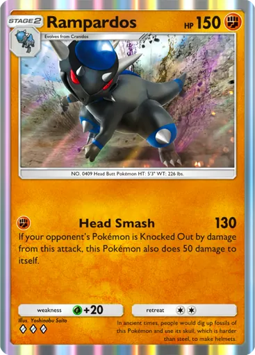 Rampardos Card