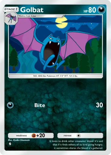 Golbat Card