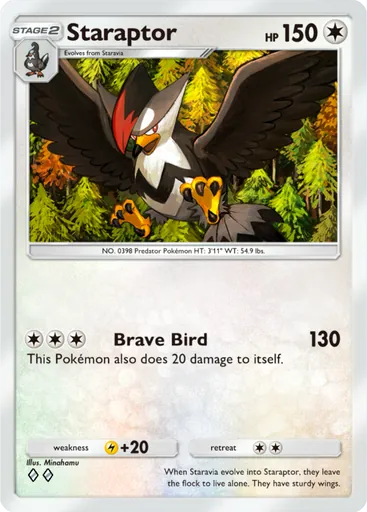 Staraptor Card