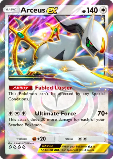 Arceus ex Card