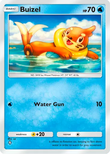 Buizel Card