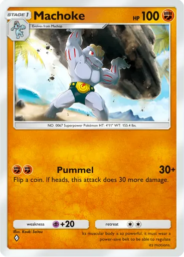 Machoke Card