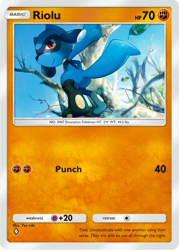 Riolu Card