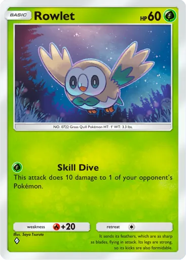 Rowlet Card