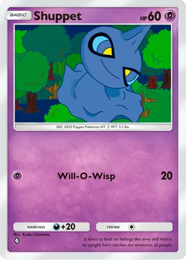Shuppet Card