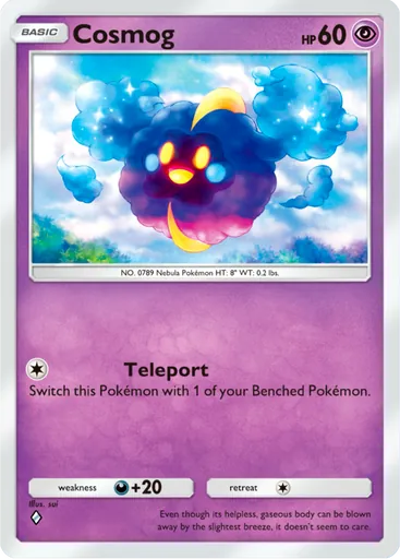 Cosmog Card