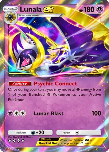 Lunala ex Card