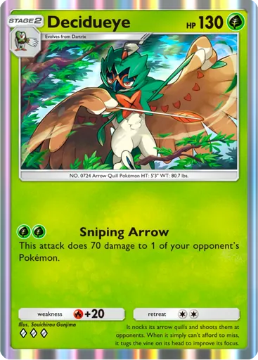 Decidueye Card