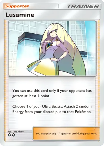 Lusamine Card