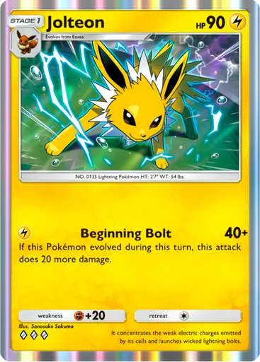 Jolteon Card