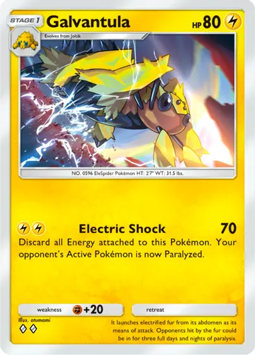 Galvantula Card