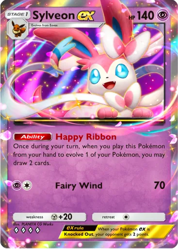 Sylveon ex Card