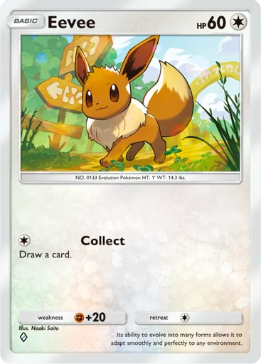 Eevee Card