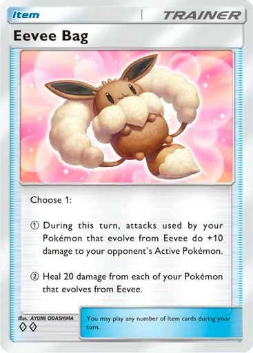 Eevee Bag Card