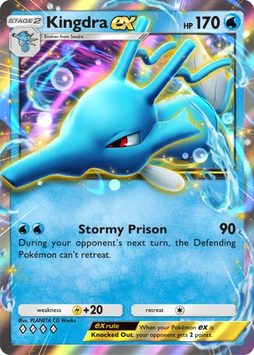 Kingdra ex Card
