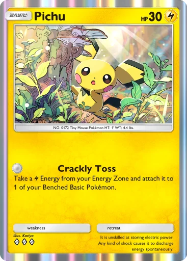 Pichu Card