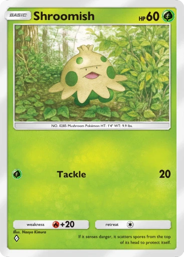 Shroomish Card