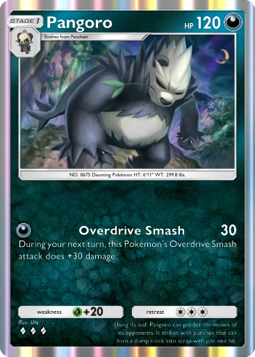 Pangoro Card