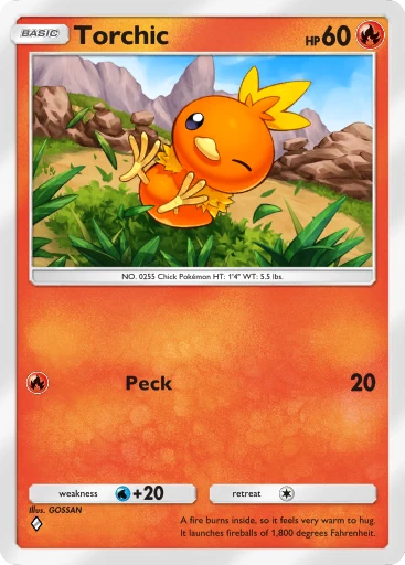 Torchic Card