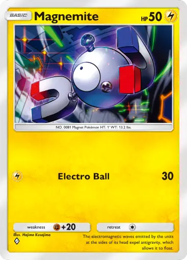 Magnemite Card
