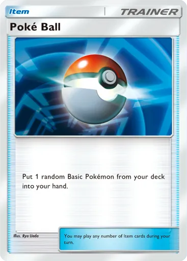 Poké Ball Card