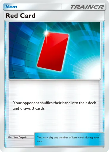 Red Card Card