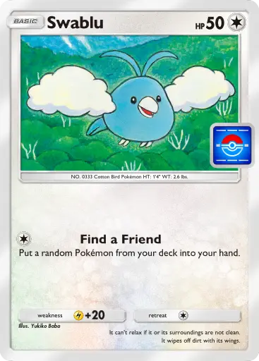 Swablu Card